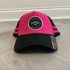 NWT Callaway Womens Golf Hat Pink
